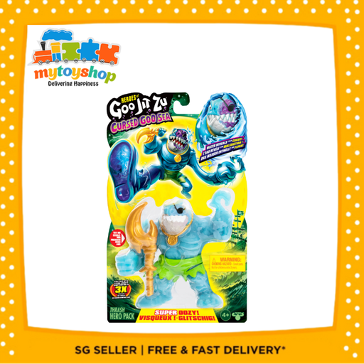 Heroes Of Goo Jit Zu Cursed Goo Sea Ill Eel Hero Pack | My Toy Shop